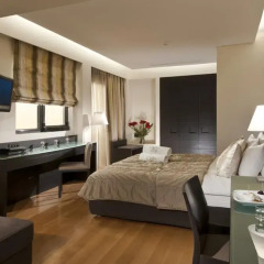 O&B Athens Boutique Hotel 4* Стандартный номер с разными типами кроватей фото 3
