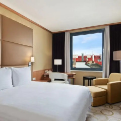 Отель Hilton Prague Old Town 5* Представительский номер с различными типами кроватей фото 27