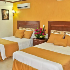 Hotel Villa Las Margaritas Sucursal Caxa 3* Стандартный номер с различными типами кроватей фото 3