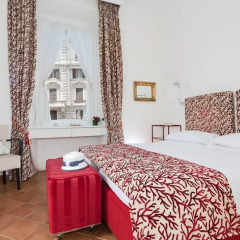 Отель Caesar House Residenze Romane 3* Стандартный номер с двуспальной кроватью