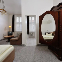 Отель Hotelpension Margrit 2* Стандартный номер с двуспальной кроватью фото 9