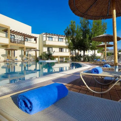 Отель Miraluna Village & Spa 5* Стандартный семейный номер с двуспальной кроватью фото 4