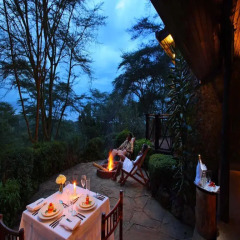 Отель Sarova Lion Hill Game Lodge 4* Улучшенное шале с различными типами кроватей фото 6