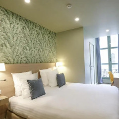 Отель Hôtel Du Centre 2* Стандартный номер с различными типами кроватей фото 9