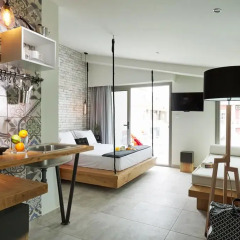 Отель La Boheme Luxury Living комната для гостей