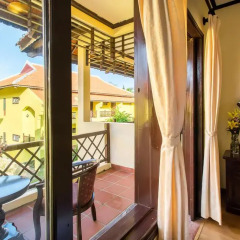 Отель Agribank Hoi An Beach Resort 3* Номер Делюкс с различными типами кроватей фото 10