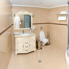 Гостиница Edelweiss Hotel в Новосибирске 1 отзыв об отеле, цены и фото номеров - забронировать гостиницу Edelweiss Hotel онлайн Новосибирск ванная