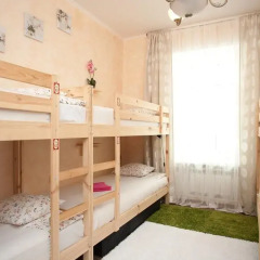 Europa Hostel Кровать в женском общем номере с двухъярусной кроватью фото 7