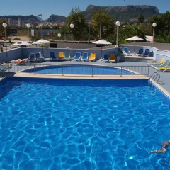 Отель Apartamentos Hipocampos Calpe Rent Apart бассейн