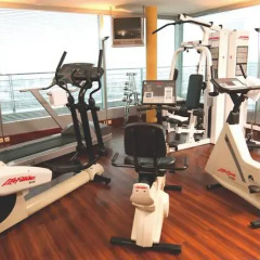 Отель Courtyard by Marriott Düsseldorf Hafen Германия, Дюссельдорф - отзывы, цены и фото номеров - забронировать отель Courtyard by Marriott Düsseldorf Hafen онлайн фитнесс-зал фото 2
