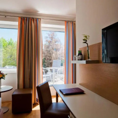 arte Hotel Wien Stadthalle 4* Стандартный номер с двуспальной кроватью фото 2