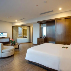 Отель Avatar Danang 3* Номер Делюкс с различными типами кроватей фото 19