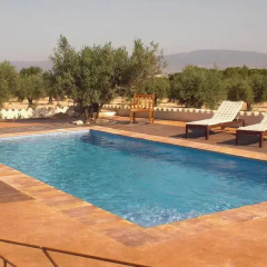 Отель Casa Rural El Olivar de las Pepinas Сакс бассейн