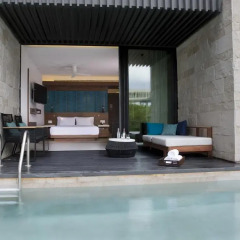 Отель Grand Hyatt Playa Del Carmen Resort Package 5* Номер с различными типами кроватей фото 3