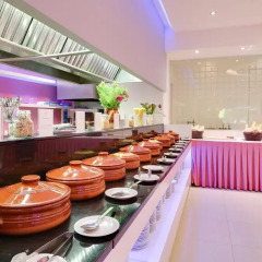 Отель Bali Paradise Hotel Греция, Милопотамос - отзывы, цены и фото номеров - забронировать отель Bali Paradise Hotel онлайн питание фото 2