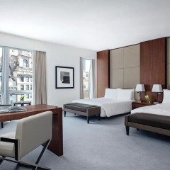 Отель The Langham, New York, Fifth Avenue Стандартный семейный номер с 2 отдельными кроватями фото 2
