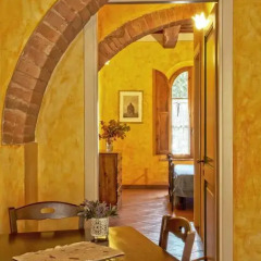 Отель Villa Di Nottola 4* Люкс с различными типами кроватей фото 10