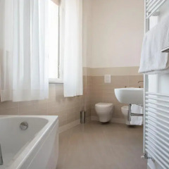 Отель B&B A Due Passi Dal Cielo Италия, Джези - отзывы, цены и фото номеров - забронировать отель B&B A Due Passi Dal Cielo онлайн ванная