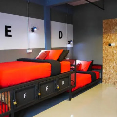 Отель Amity Poshtel Кровать в женском общем номере с двухъярусной кроватью фото 8