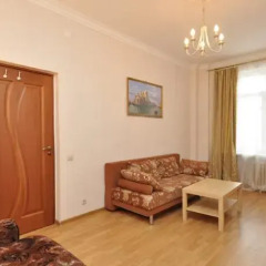Апартаменты Apartment On Khoroshevskiy Proyezd комната для гостей фото 4