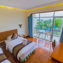 Sanya South China Hotel 4* Стандартный номер с различными типами кроватей фото 9
