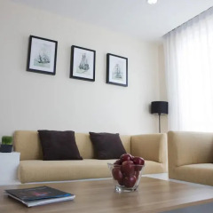 Апартаменты BBG Seaside Luxurious Service Apartment Апартаменты с различными типами кроватей фото 4