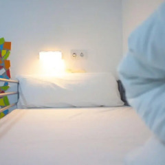 Pil Pil Hostel Madrid Кровать в общем номере с двухъярусной кроватью