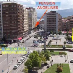Отель Pension Angelines городской автобус