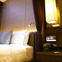 Отель PARKROYAL on Beach Road 4* Улучшенный номер с различными типами кроватей фото 4