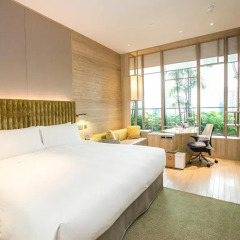 Отель PARKROYAL on Pickering 5* Улучшенный номер с различными типами кроватей фото 2