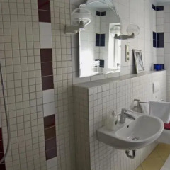 Отель Art Apartments Германия, Дрезден - отзывы, цены и фото номеров - забронировать отель Art Apartments онлайн ванная фото 2