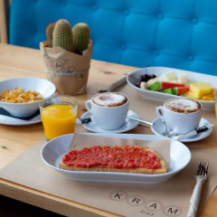 Hotel Kramer 3* Стандартный номер с разными типами кроватей фото 7