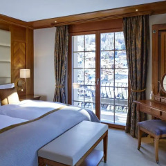 Grand Hotel Zermatterhof 5* Стандартный номер с различными типами кроватей фото 4