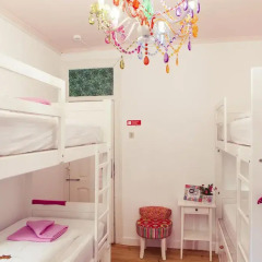 Lisbon Chillout Hostel Кровать в женском общем номере фото 7