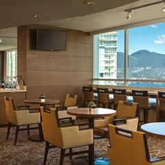 Отель Vancouver Marriott Pinnacle Downtown 4* Стандартный номер с различными типами кроватей фото 6