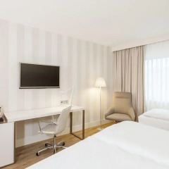 Hotel NH Düsseldorf City Nord 4* Стандартный номер разные типы кроватей фото 11