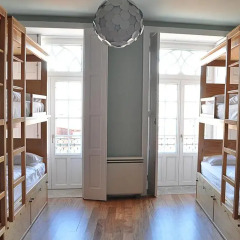 Cats Porto Hostel Кровать в общем номере двухъярусные кровати фото 2