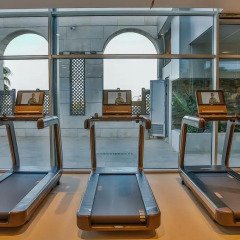 Отель Sheraton Amman Al Nabil Hotel Иордания, Амман - отзывы, цены и фото номеров - забронировать отель Sheraton Amman Al Nabil Hotel онлайн фитнесс-зал фото 2
