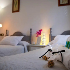 Отель Hostal La Muralla Номер категории Эконом с различными типами кроватей фото 8