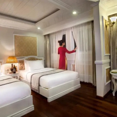 Отель Signature Halong Cruise 4* Полулюкс с различными типами кроватей фото 6