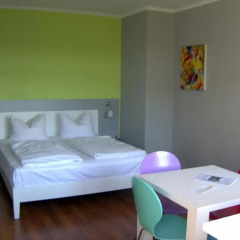 Отель Apartcity-Serviced Apartments Германия, Берлин - 1 отзыв об отеле, цены и фото номеров - забронировать отель Apartcity-Serviced Apartments онлайн комната для гостей фото 2