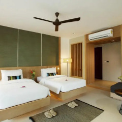 Отель Mandarava Resort and Spa Karon Beach 5* Улучшенный номер двуспальная кровать фото 3