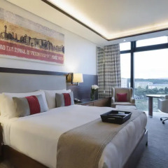 Отель Fairmont Baku at the Flame Towers 5* Люкс с двуспальной кроватью фото 3