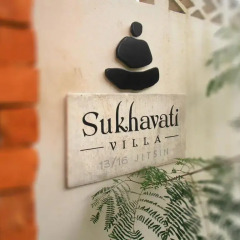 Отель Sukhavati Villa 3* Вилла Делюкс с различными типами кроватей фото 26