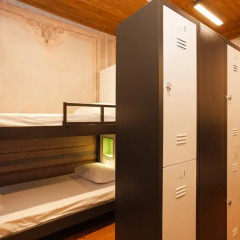 Downtown Istanbul Hostel Кровать в общем номере с двухъярусной кроватью фото 20