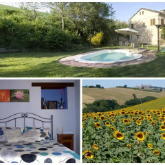 Отель B&B Il Girasole Delle Marche Мачерата балкон