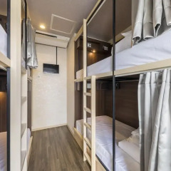 EAST57 ASAKUSABASHI - Hostel Стандартный семейный номер с двуспальной кроватью фото 2
