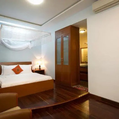 Отель An Huy Villa 3* Вилла с различными типами кроватей фото 15