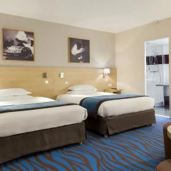 Отель Mercure Paris La Villette 4* Стандартный номер с различными типами кроватей фото 3