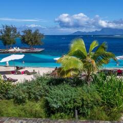Отель Manava Suite Resort Tahiti пляж фото 2